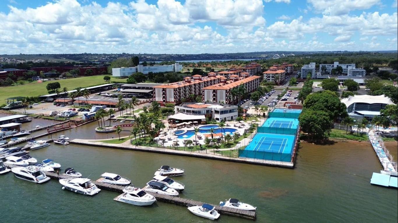 Apartamento Lindo Com Vista Lago Brasilia Esterno foto
